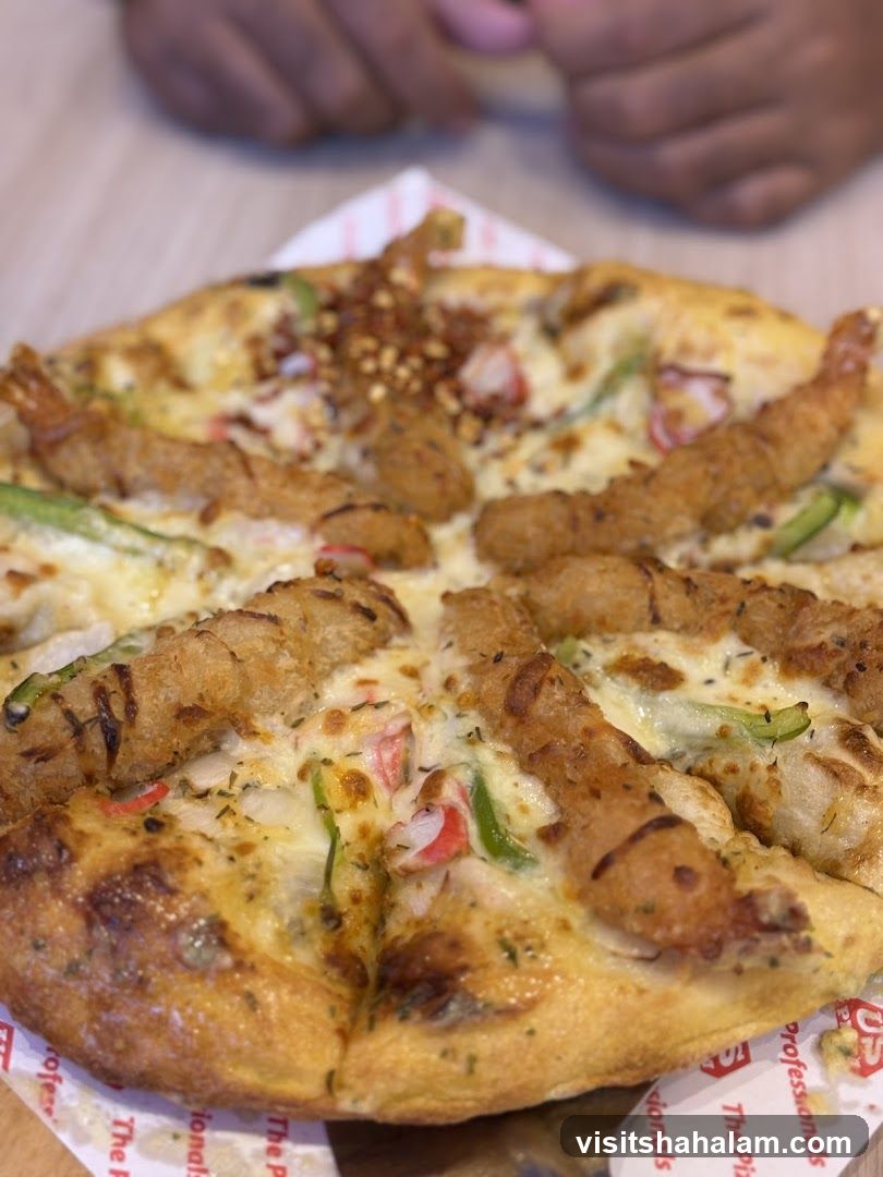 Shrimp and Crab Pizza