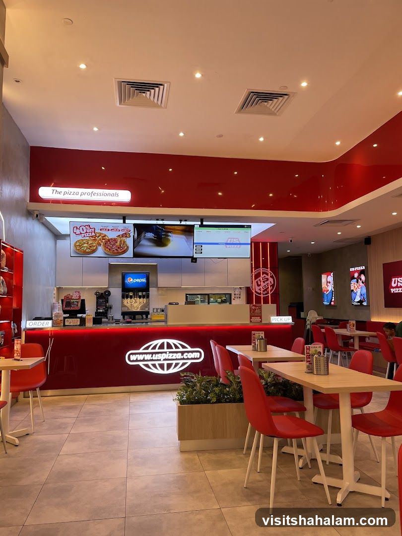 US Pizza Interior