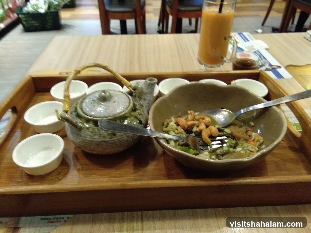 Tea Set and Meal