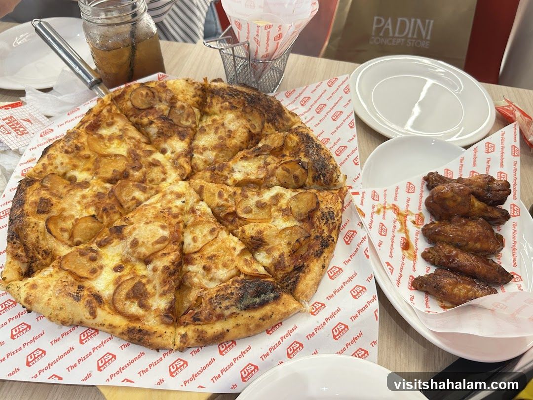 Pizza and Chicken Wings