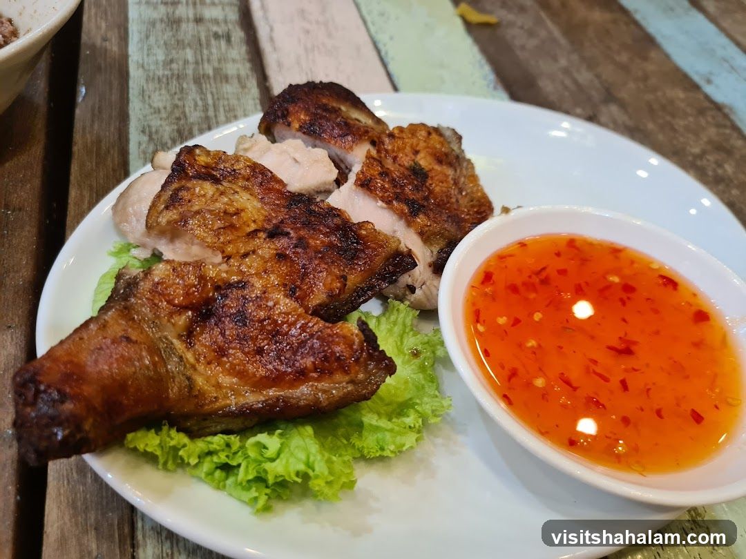 Roasted Chicken with Sweet Chili Sauce