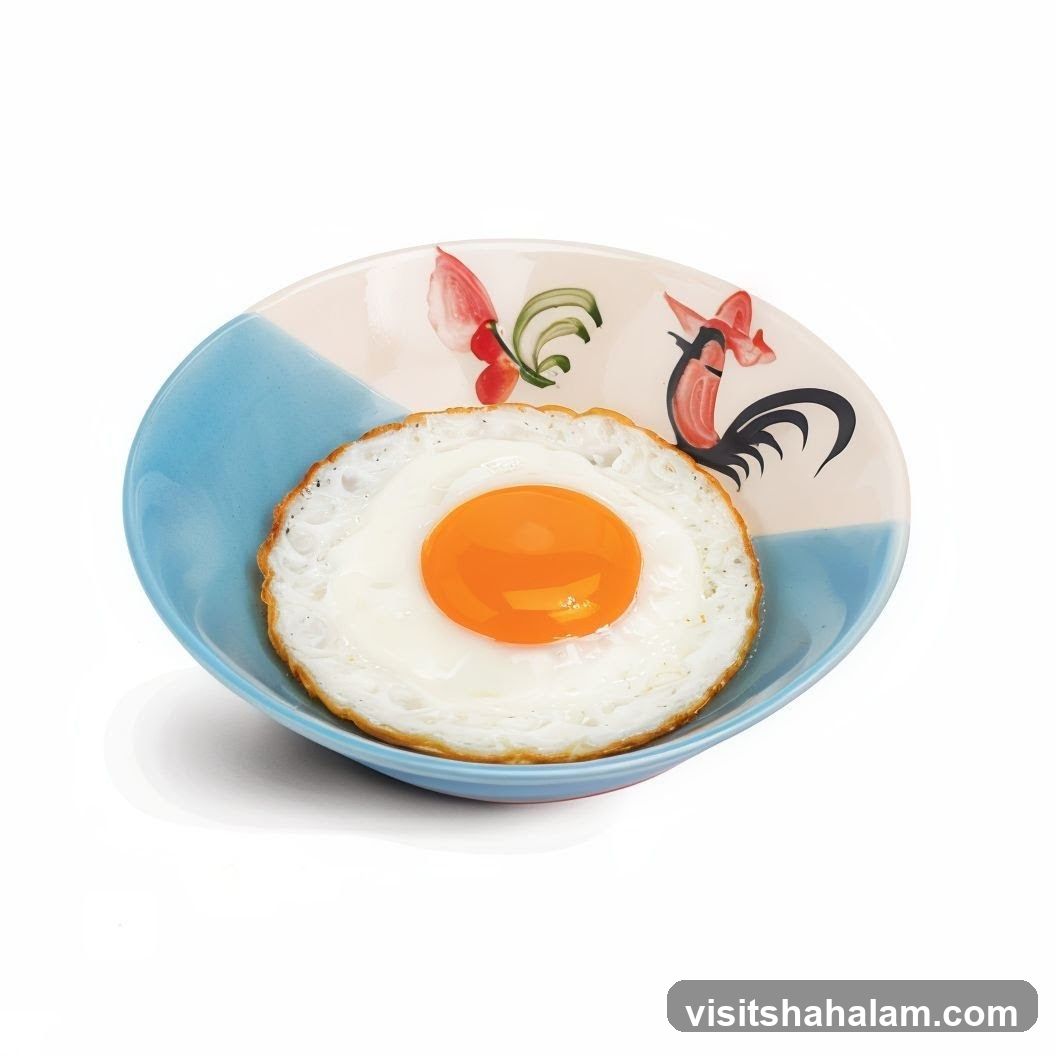 Fried Egg in a Bowl