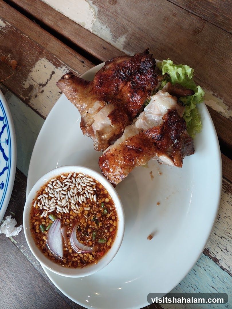 Grilled Chicken with Dipping Sauce