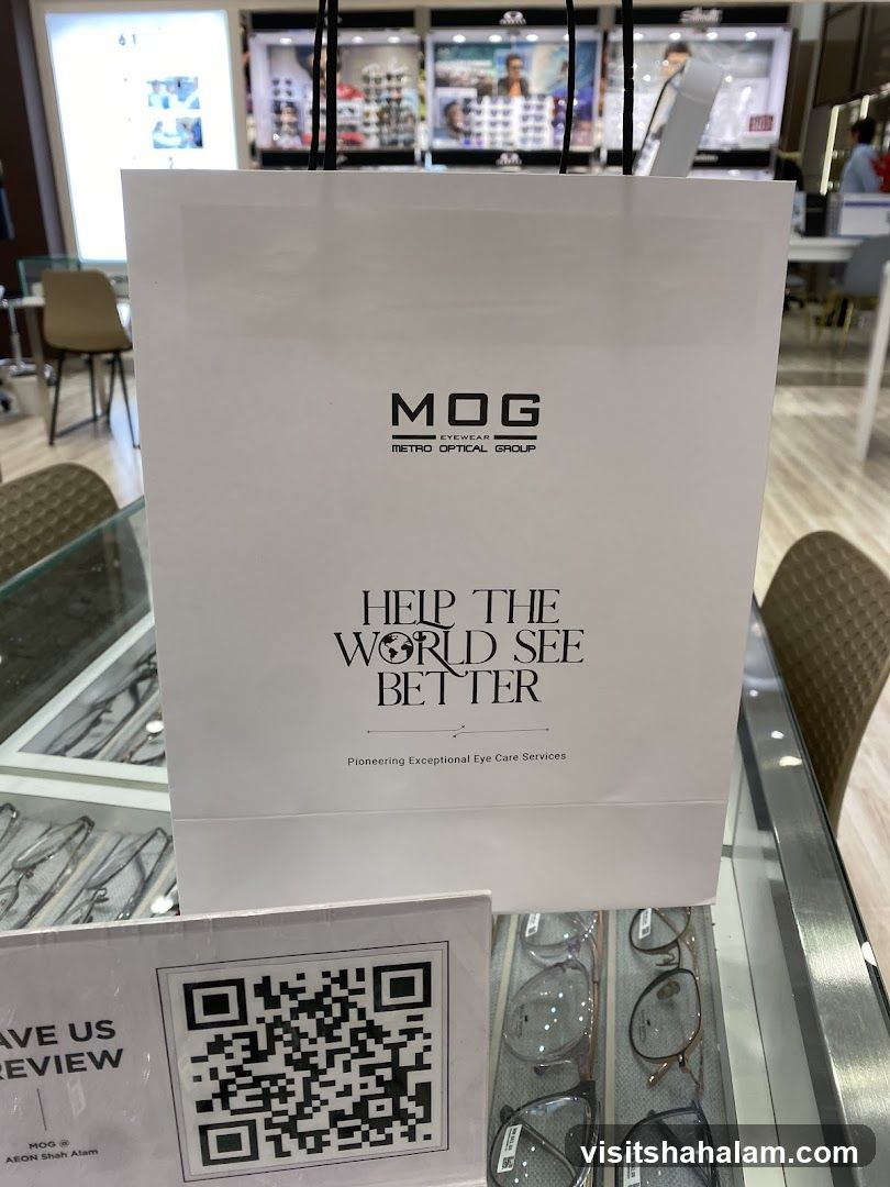 MOG Eyewear Shopping Bag