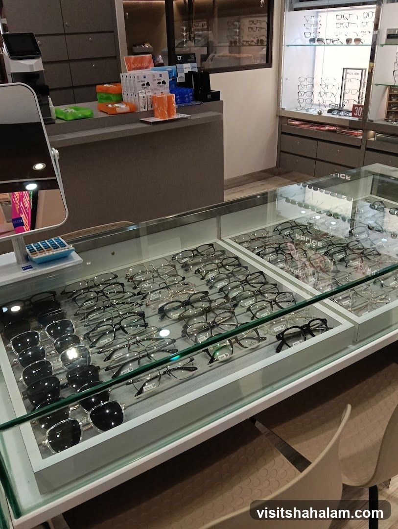 Eyeglass Store Interior