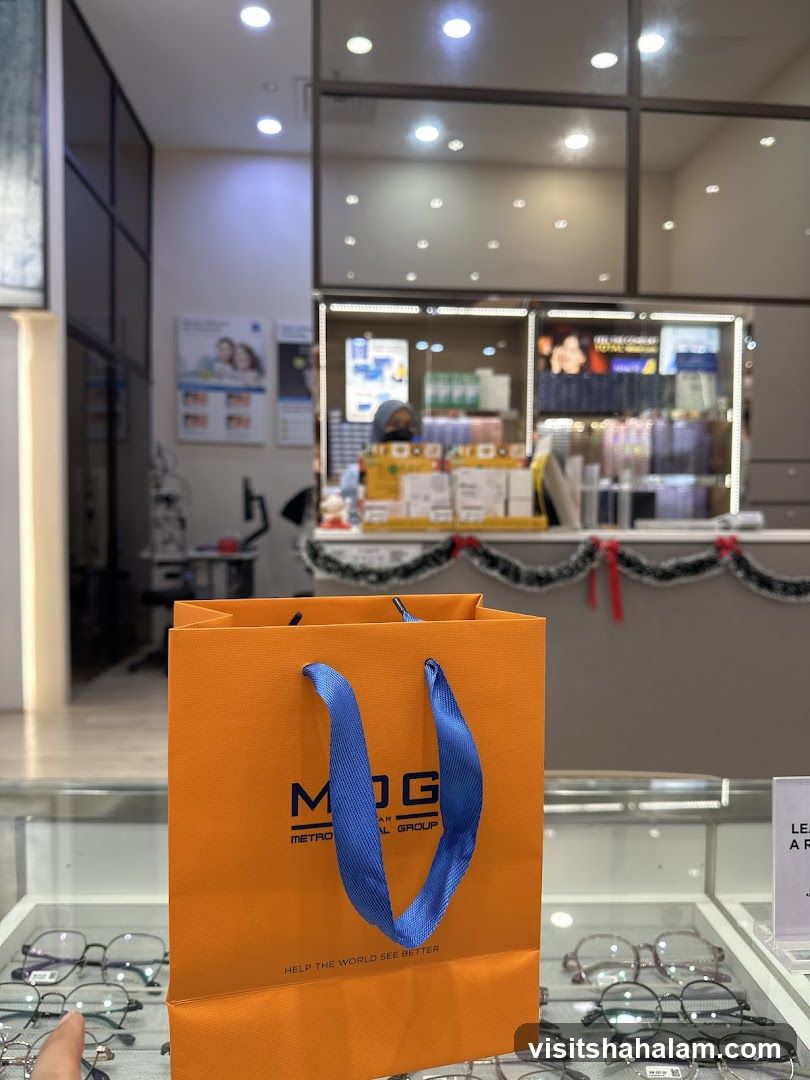 Orange Shopping Bag with Logo