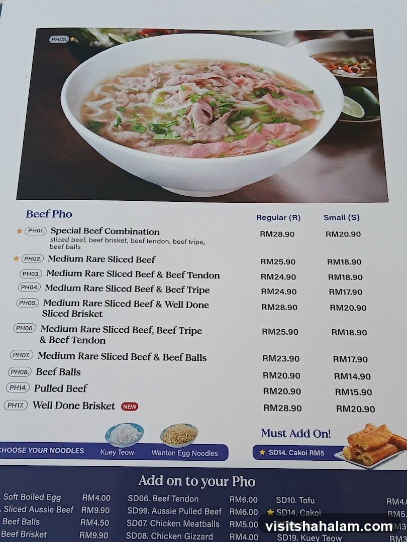 Beef Pho