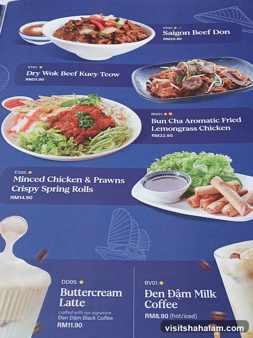 Menu Items