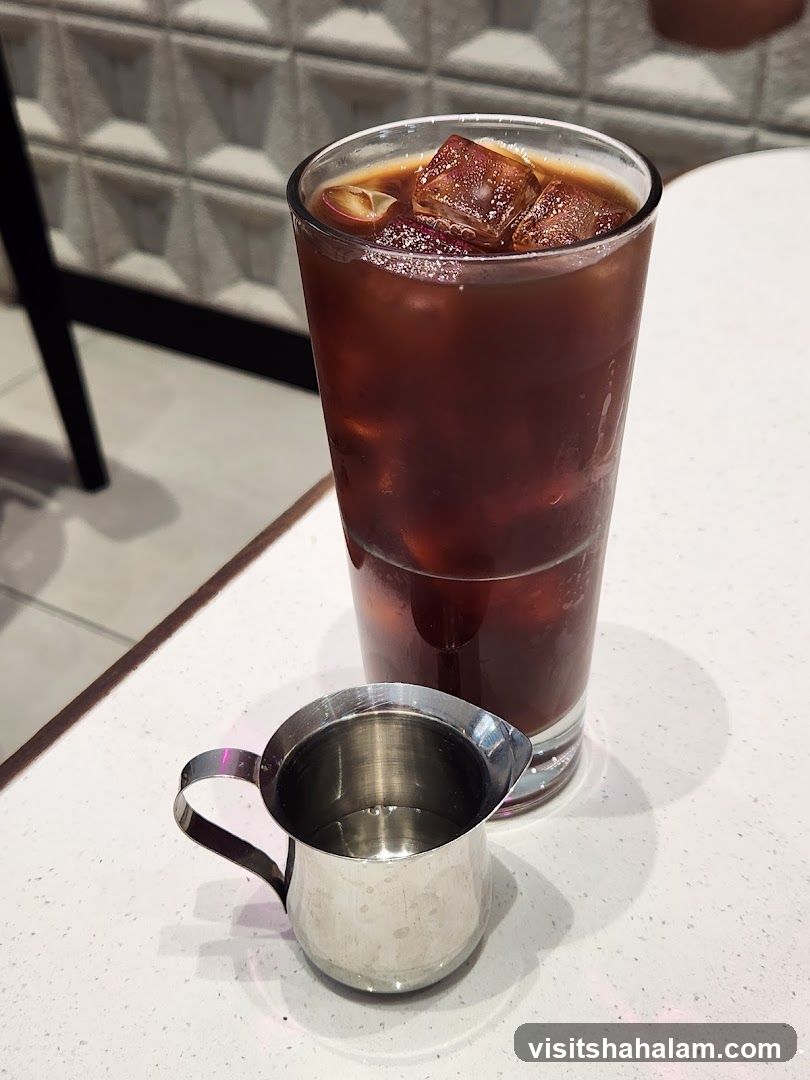 Iced Coffee with Creamer