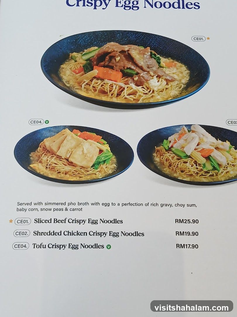 Crispy Egg Noodles
