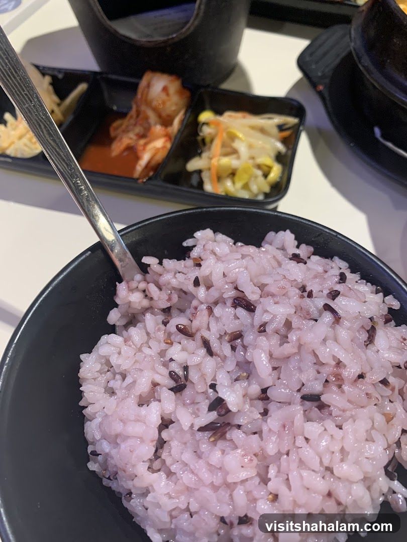 Korean Rice and Side Dishes