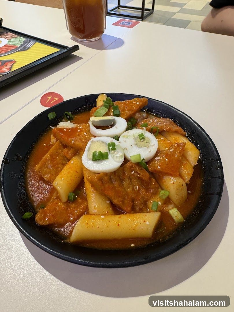 Tteokbokki with Hard-Boiled Eggs