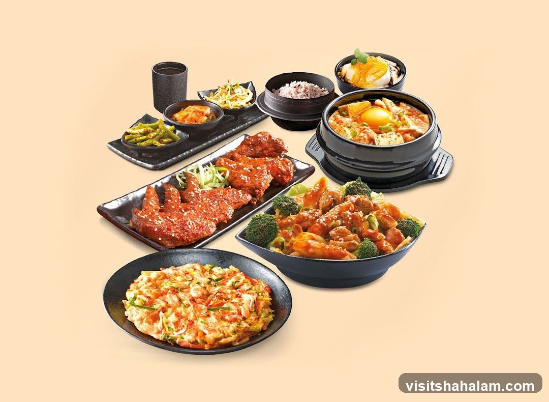 Korean Food Platter