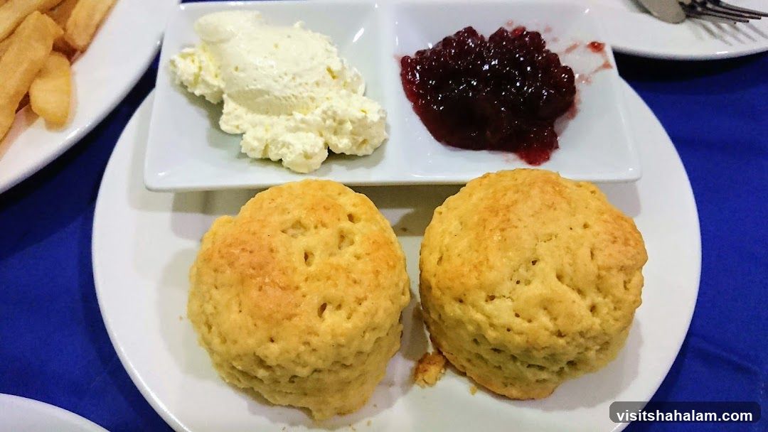 Scones with Cream and Jam