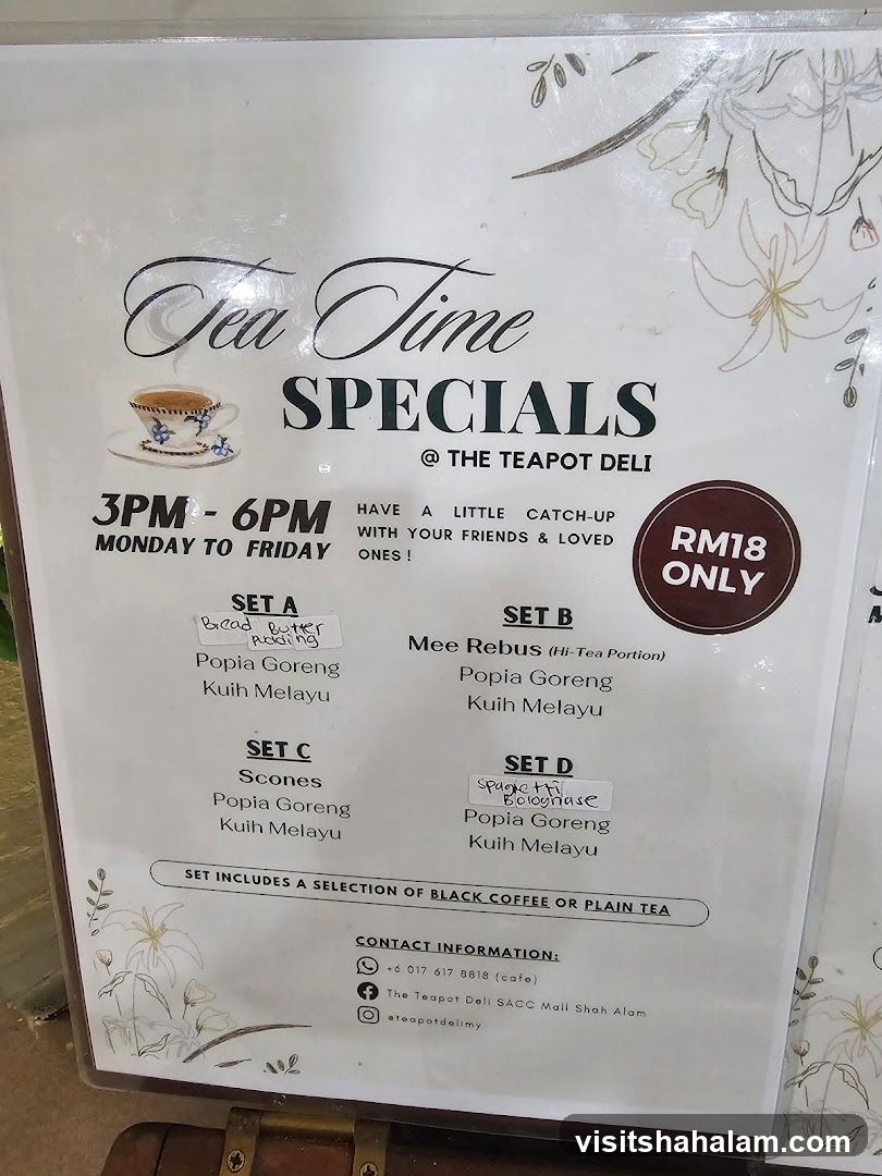 Tea Time Specials