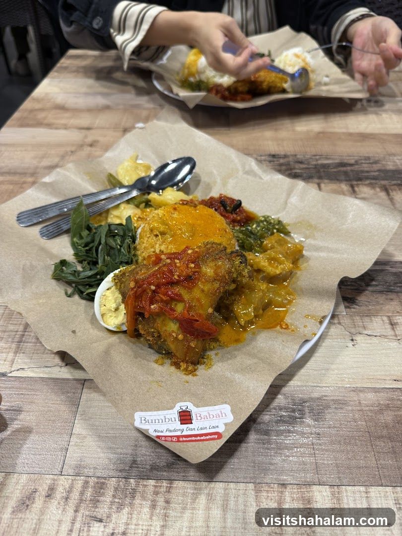 Nasi Padang Meal