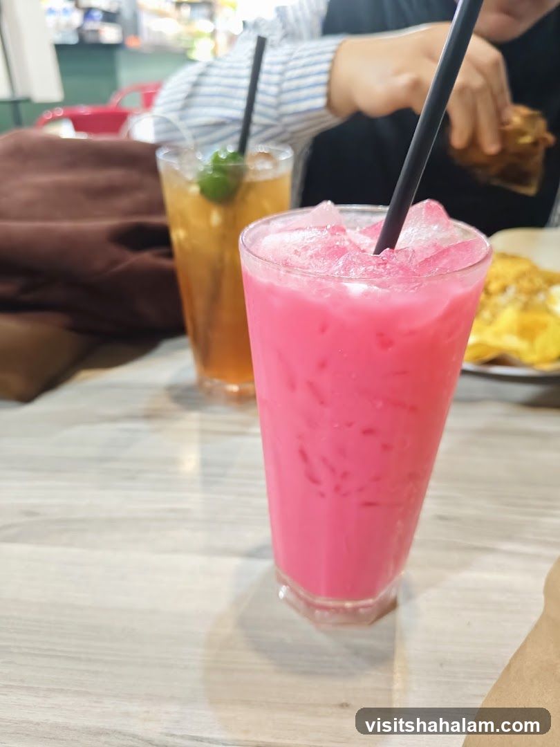 Pink Drink and Tea