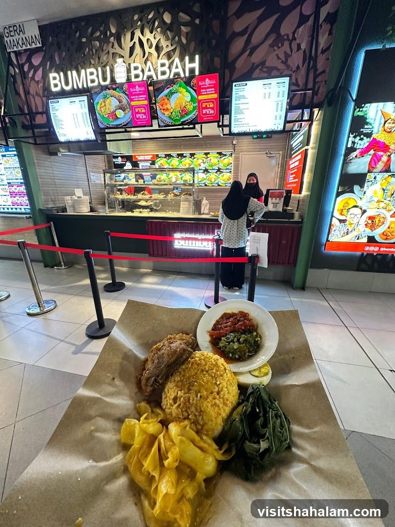Food Stall with Meal