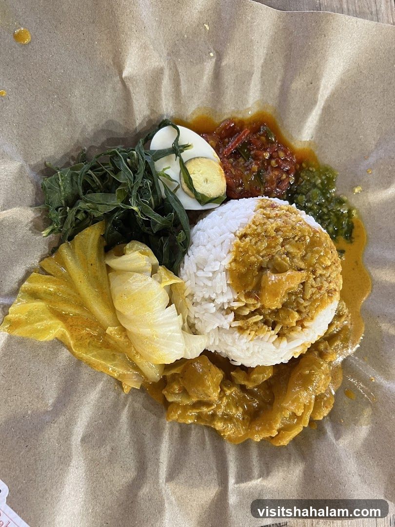 Rice dish with sides