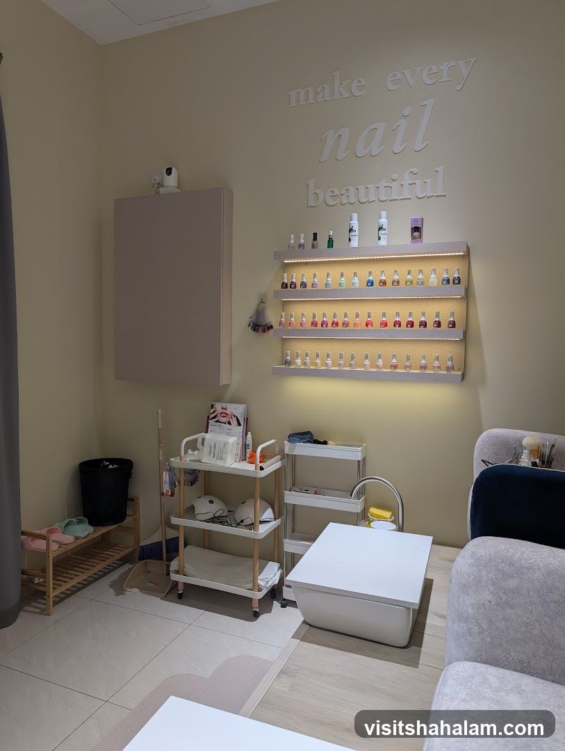 Nail Salon Interior