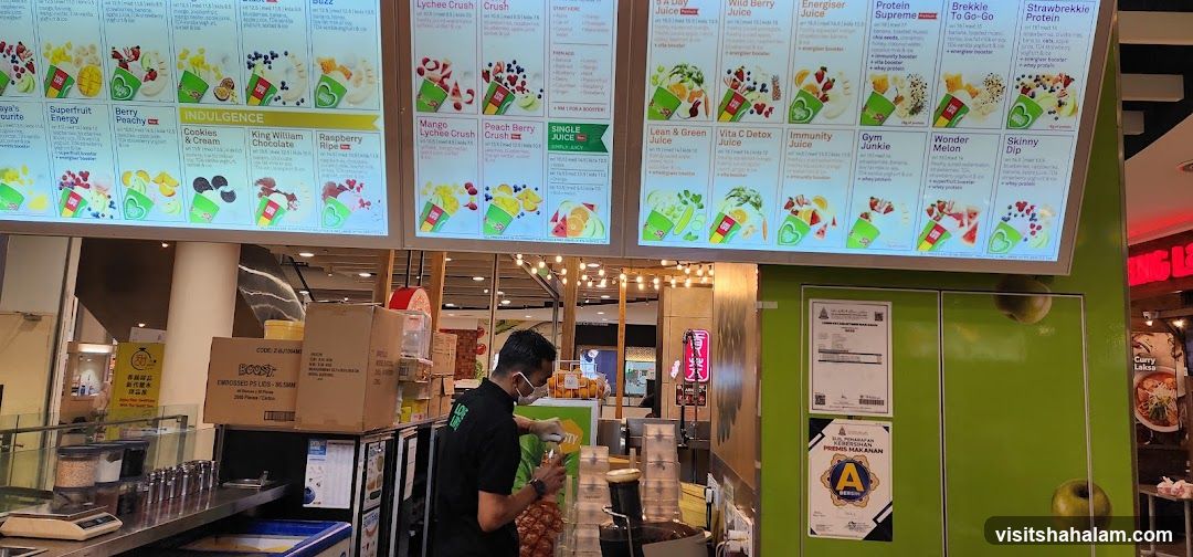 Juice Menu