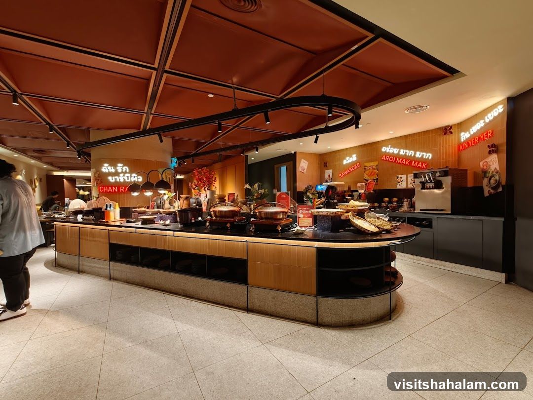 Buffet Food Display