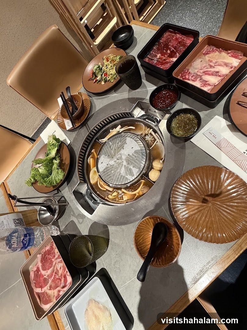 Table Setting for Hot Pot