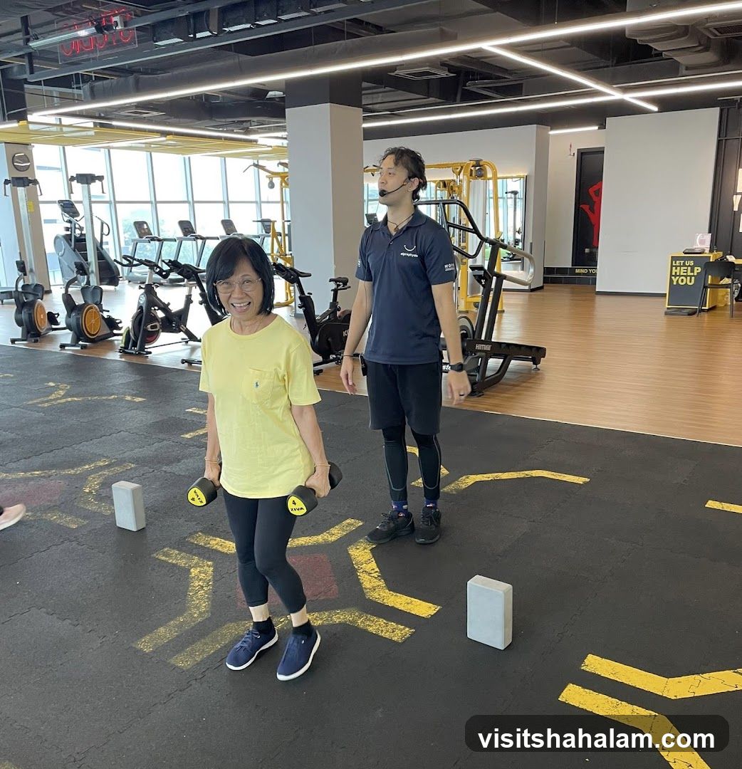 Gym workout
