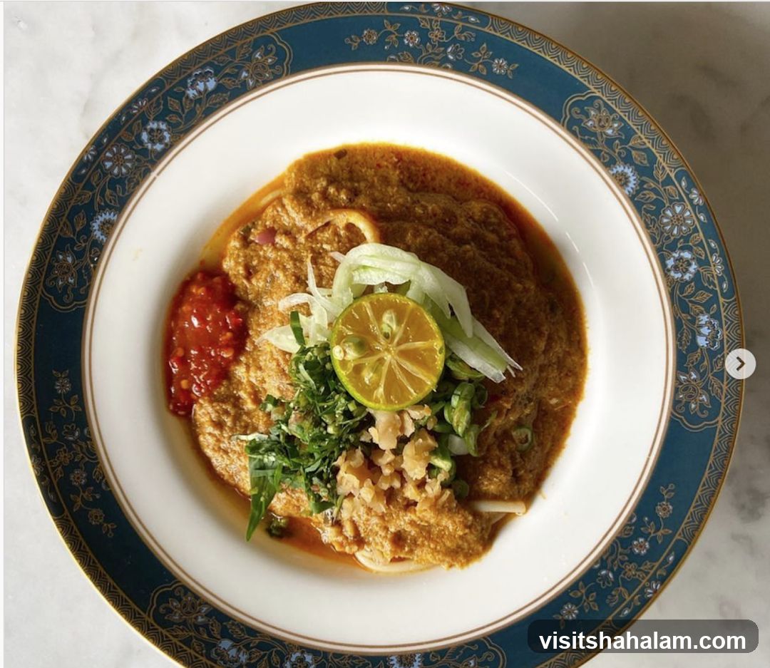 Laksa Dish