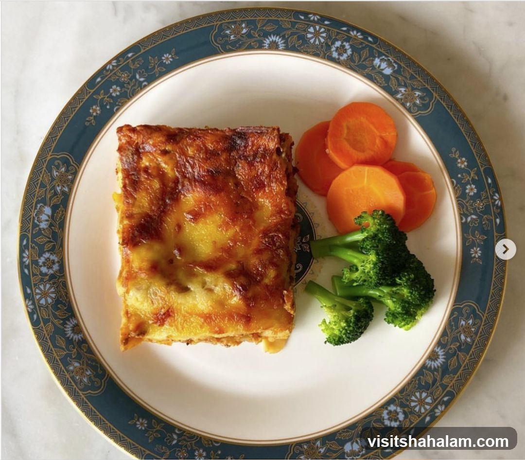 Lasagna with Carrots and Broccoli