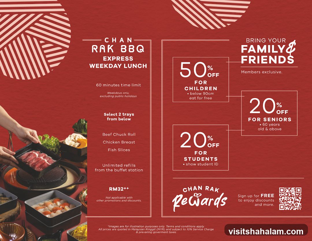 Chan Rak BBQ Express Weekday Lunch Promotion