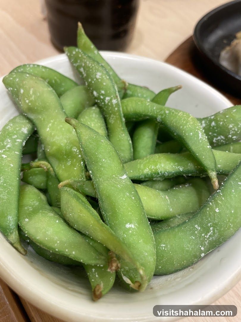 Salted Edamame