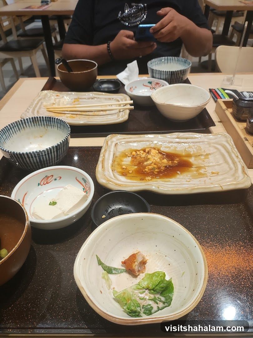 Leftover Food on Table