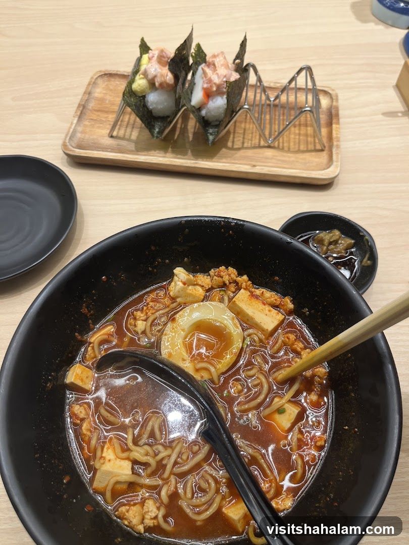 Ramen and Onigiri