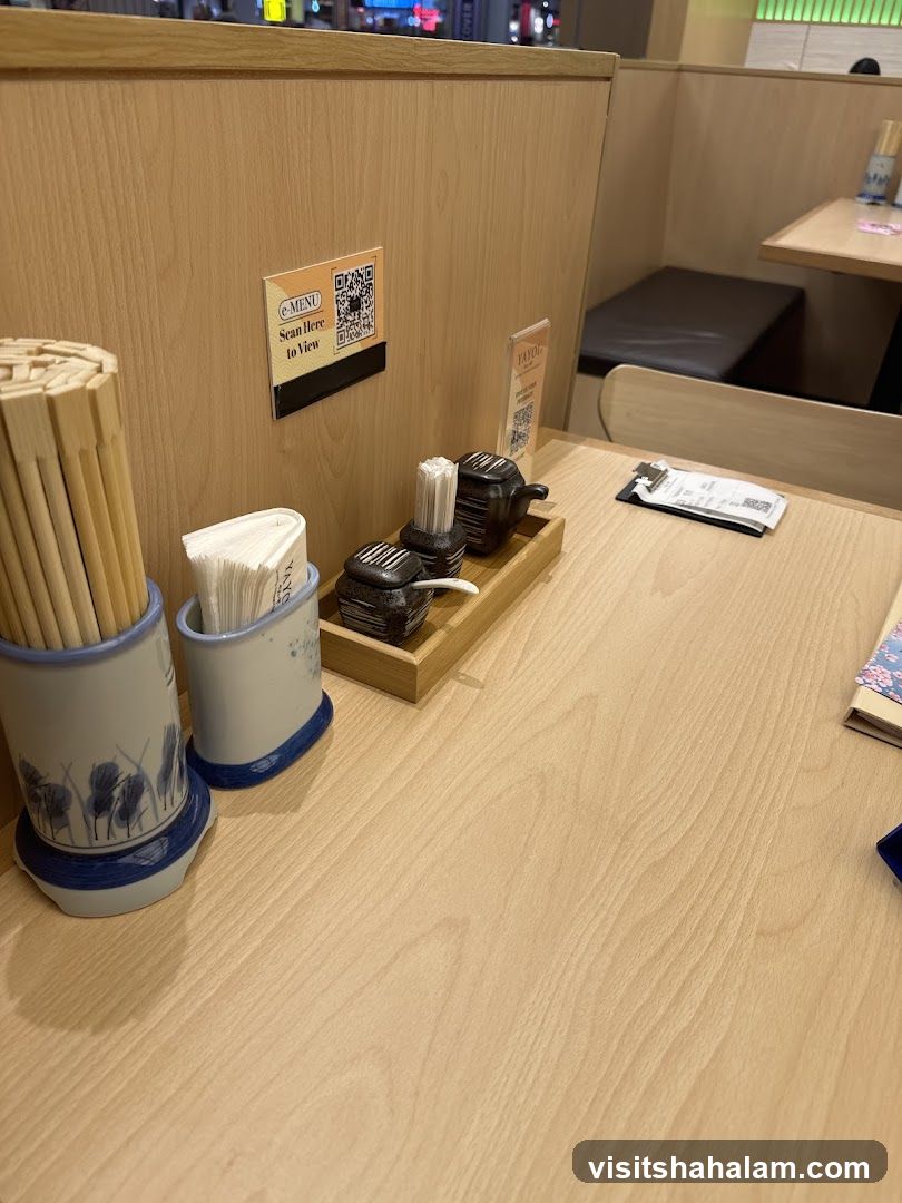 Restaurant Table Setting
