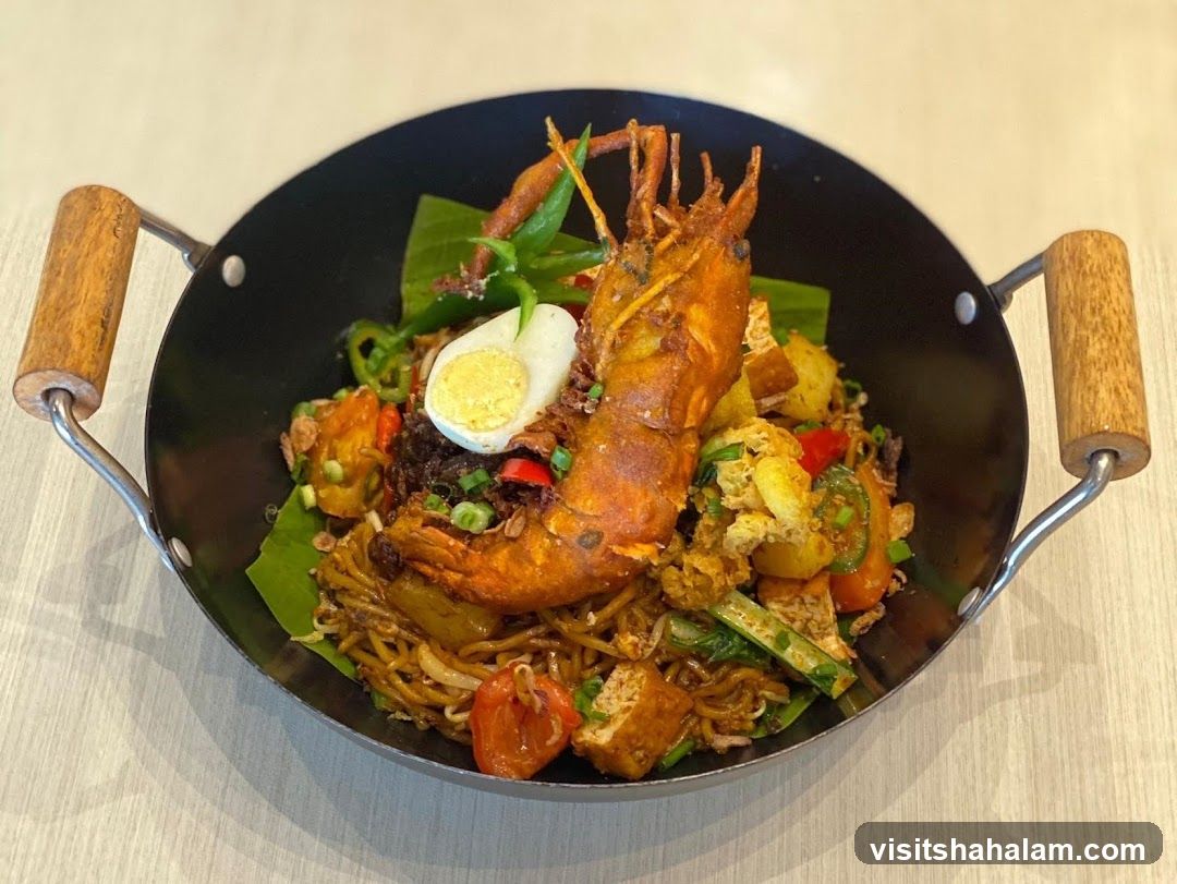 Noodles with Prawn and Egg
