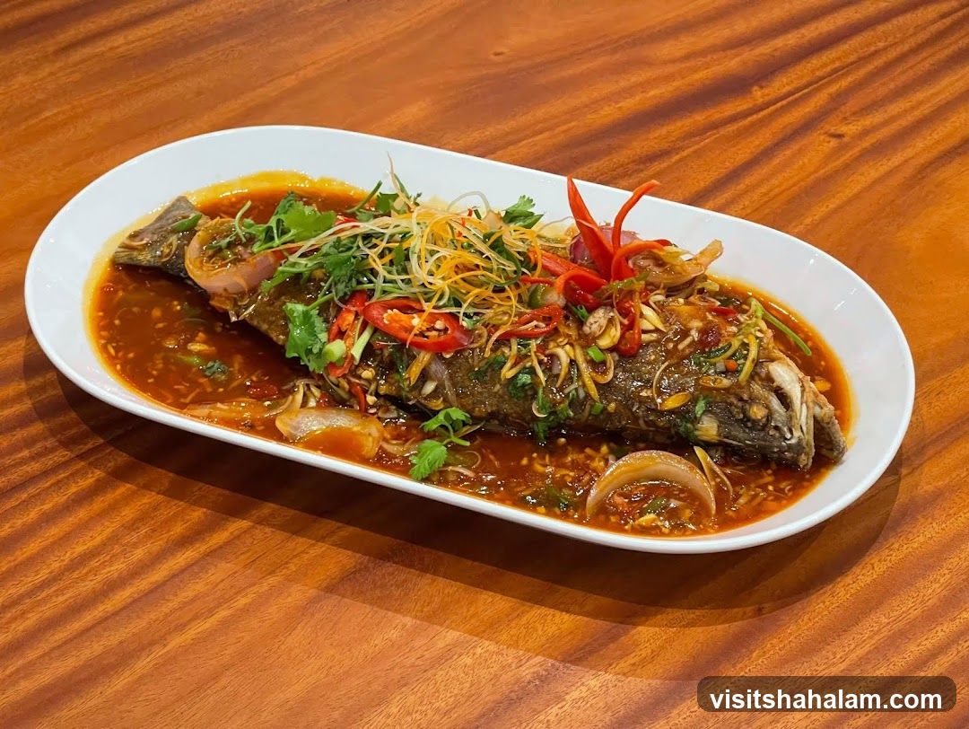 Whole Fish with Sauce