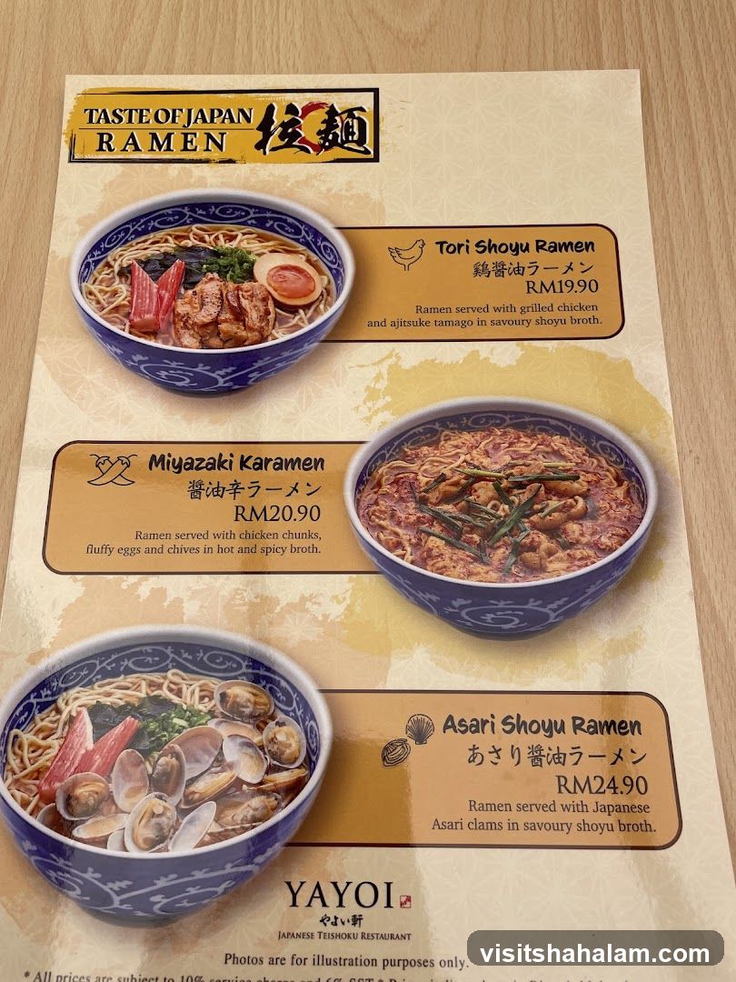 Taste of Japan Ramen