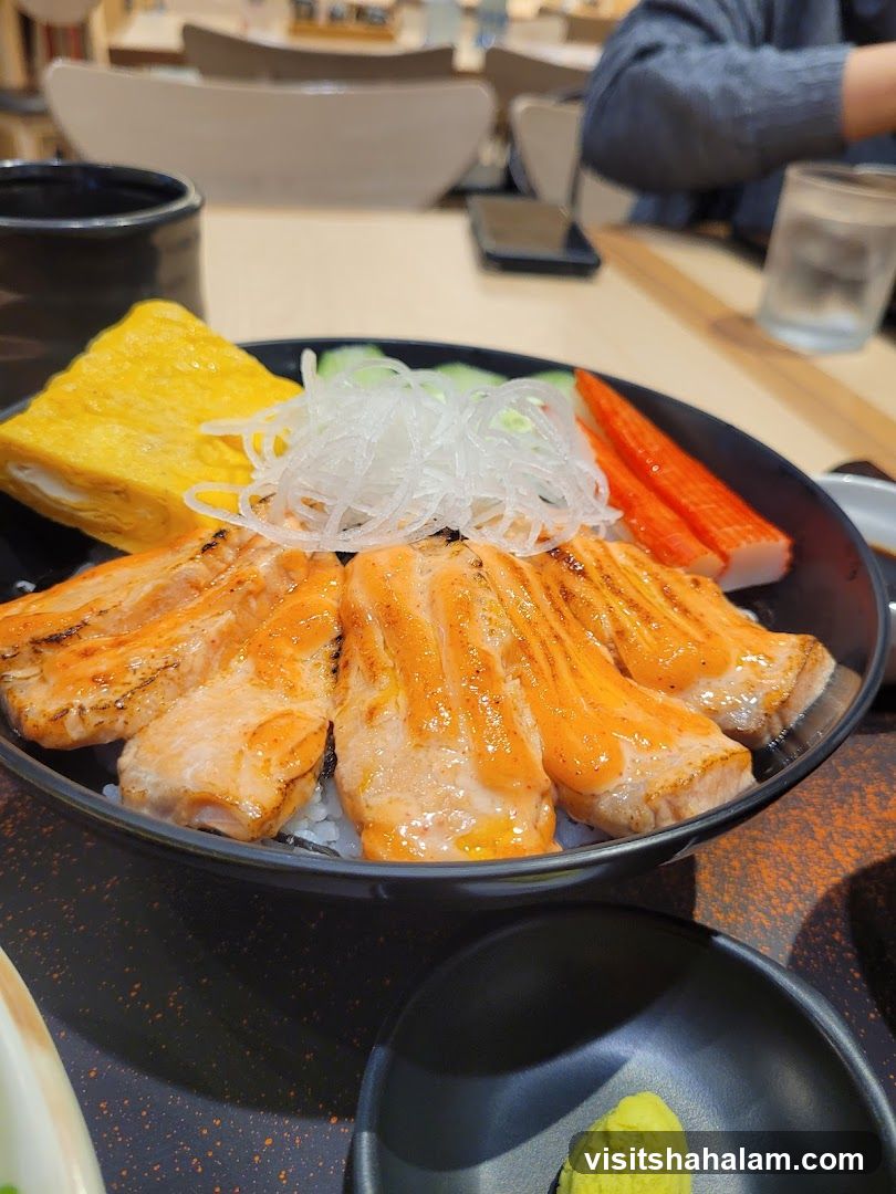 Salmon Donburi