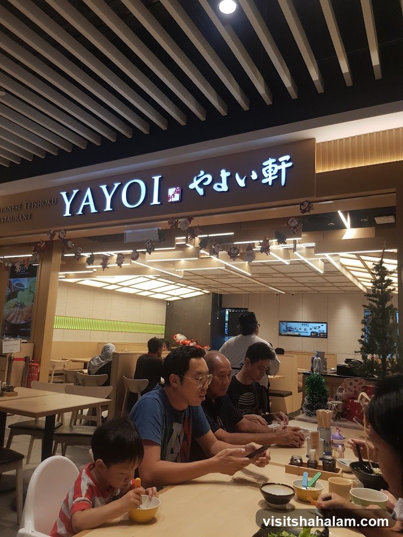 People dining at Yayoi Japanese Teishoku Restaurant