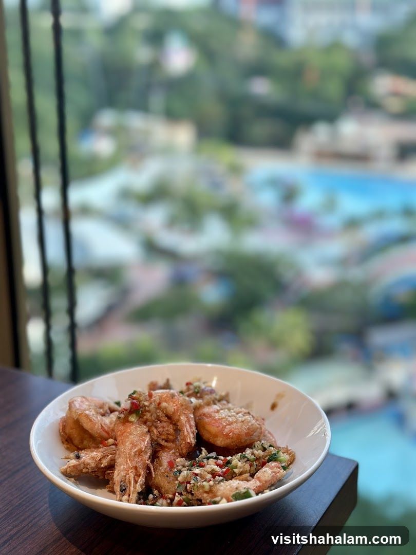 Fried Shrimp Dish