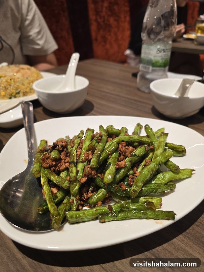 Stir-fried Green Beans with Minced Meat
