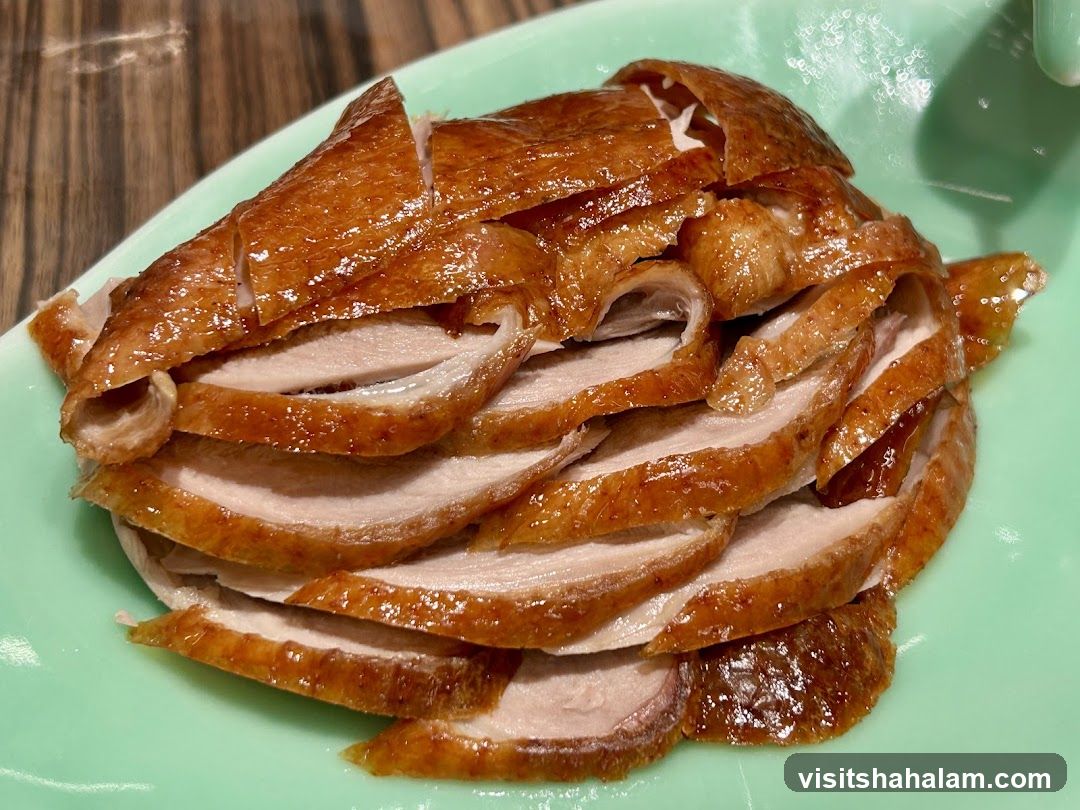 Peking Duck Slices
