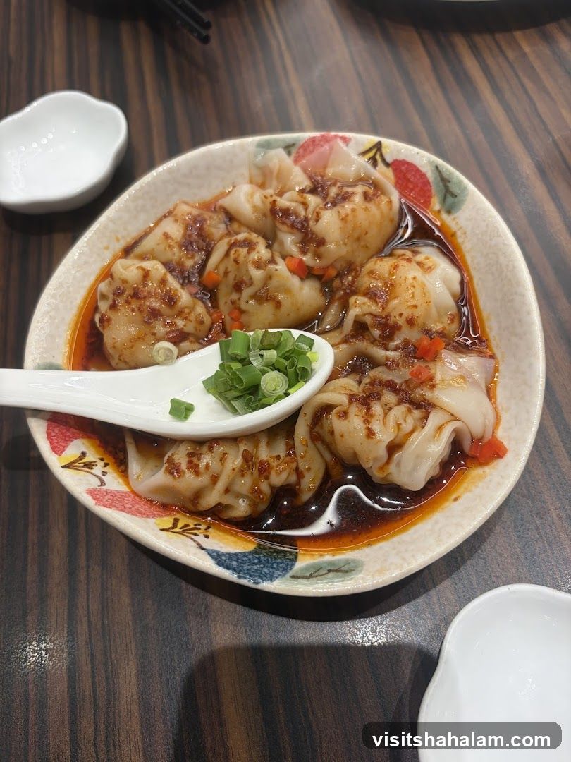 Spicy Wontons