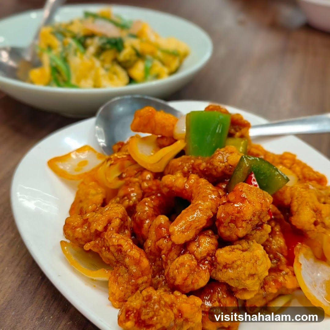 Sweet and Sour Pork with Vegetables