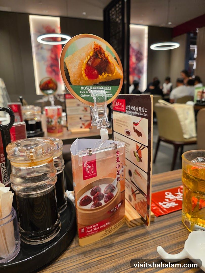 Restaurant Table Display