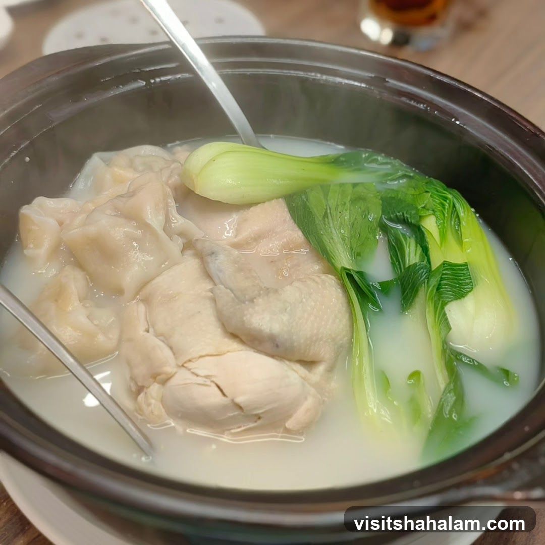Chicken and Bok Choy Soup