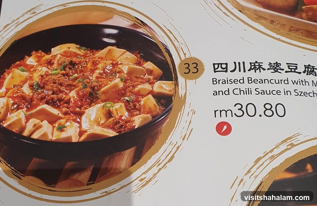 Braised Beancurd with Minced Meat and Chili Sauce in Szechuan Style