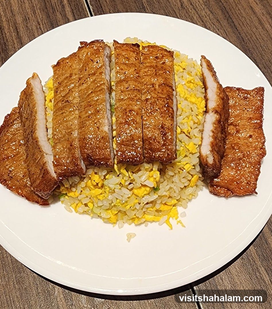 Pork Chop Fried Rice