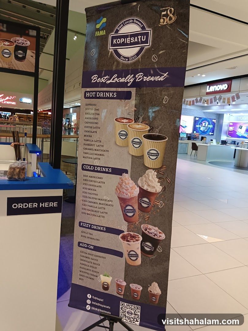 Kopiesatu Menu Banner
